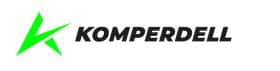 meinkarrierestart.at Das Komperdell-Logo zeigt ein stilisiertes grünes „K“-Symbol links vom fettgedruckten schwarzen Text „KOMPERDELL“ auf weißem Hintergrund.