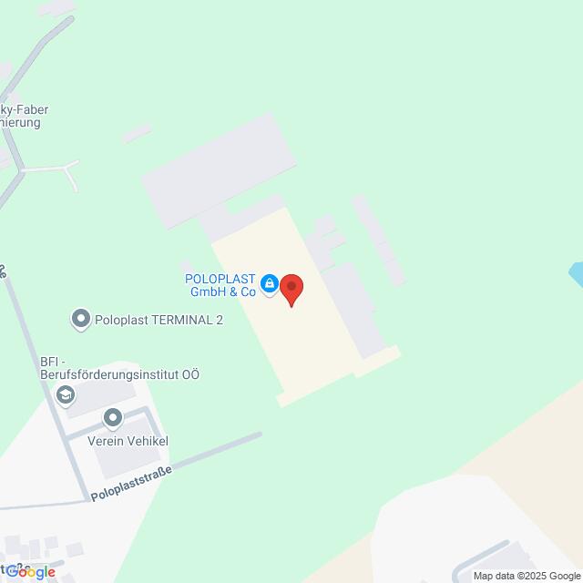meinkarrierestart.at Lageplan der POLOPLAST GmbH & Co in der Nähe von Poloplast Terminal 2 und BFI-Berufsförderungsinstitut OÖ.